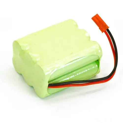 Batterie NiMh 400mAh 7.2V prise JST rouge Huina 1572/1585 - CYP1015-JST Commander Vite