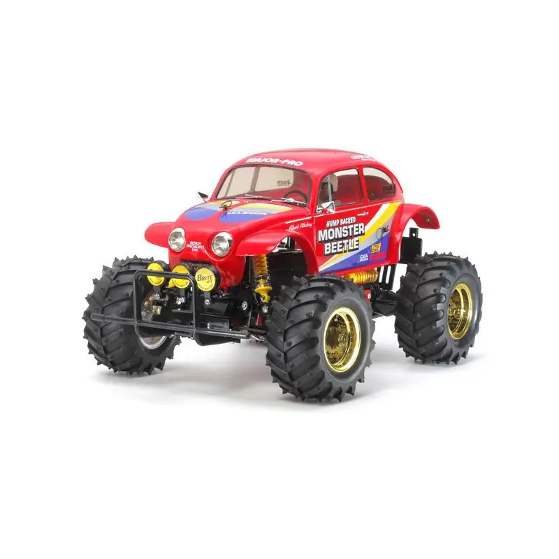 Retour Gratuit Tamiya Monster Beetle / 58618 Kit à monter