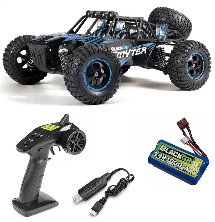 Buggy RC Blackzon Smyter DB Bleu XL avec leds 540115 Offre Du Jour