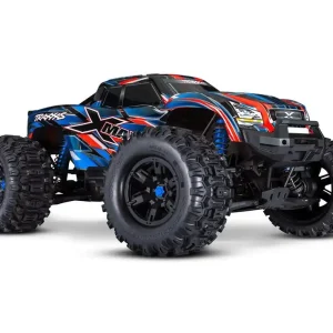Nouveauté Traxxas XMaxx 4x4 8S Belted bleu RTR 1/6 brushless 77096-4