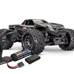 Affaire À Saisir Traxxas Mini Maxx noir BL-2S - 107154-1