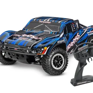 Bon Plan Traxxas Slash 4X4 VXL brushless HD 68386-4 bleu