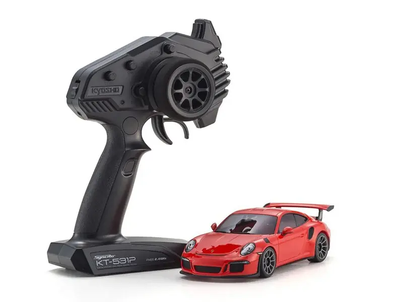 Kyosho Mini-Z MR04 RWD Porsche 911 GT3 RS Orange (N-RM/KT531P) Vente Directe