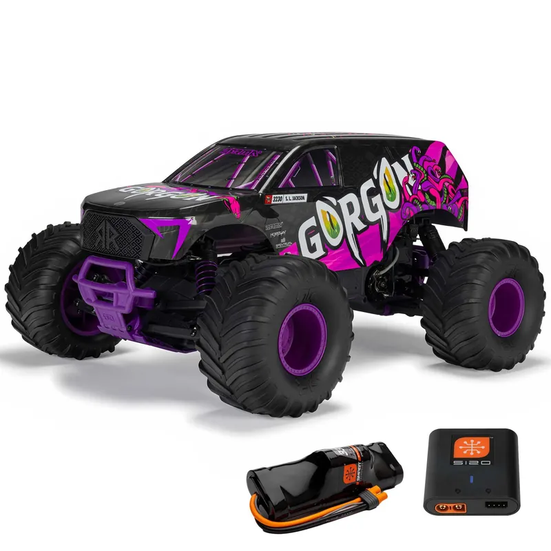 Arrma Gorgon 2WD MT 1/10 RTR violet ARA3230ST4 Bon Plan