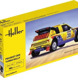 Achat Immédiat Peugeot 205 Turbo Rally 1/43 - Heller 80189