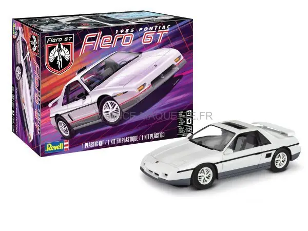 Dernier Modèle 85 Pontiac Fiero GT 1/25 - Revell US 14573