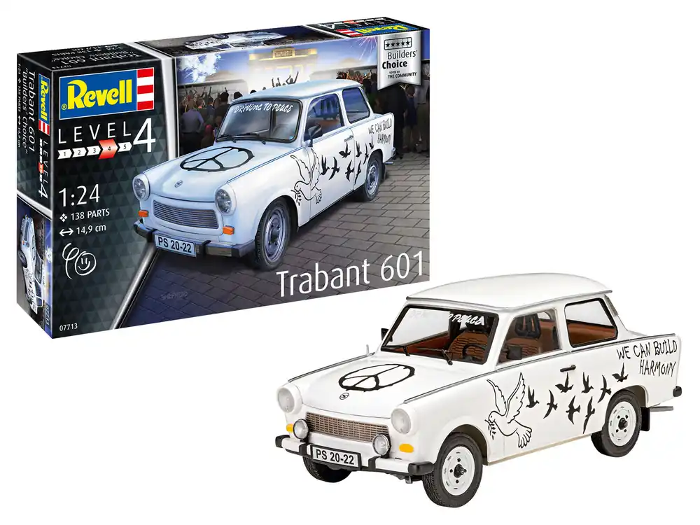 Trabant 601S "Builder‘s Choice" 1/24 - Revell 07713 Prix Bas