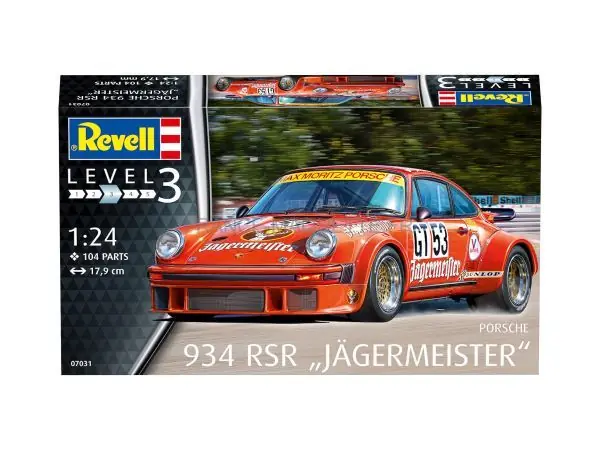 Porsche 934 RSR Jägermeister - Revell 07031 Super Prix