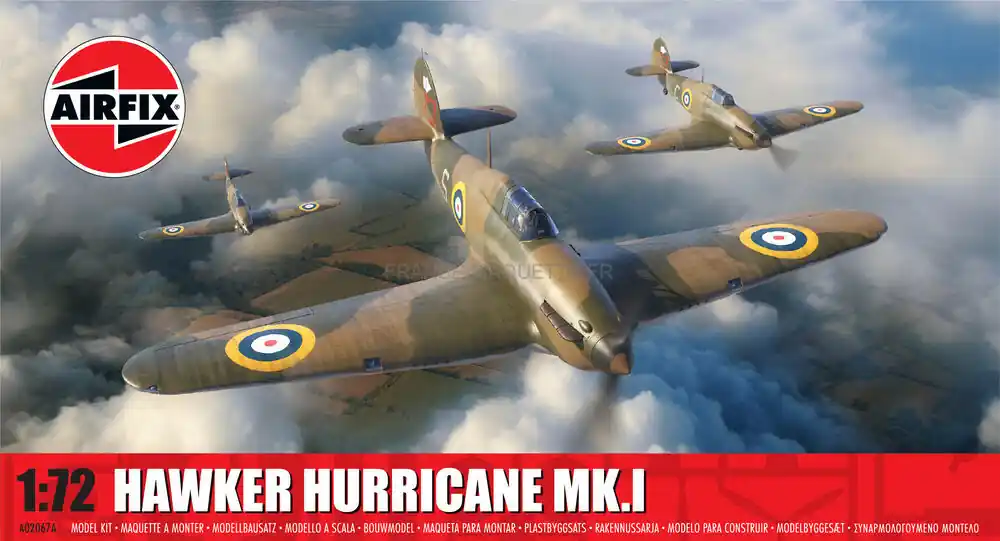 Hawker Hurricane Mk.I 1 72 - Airfix A02067A Vente Directe