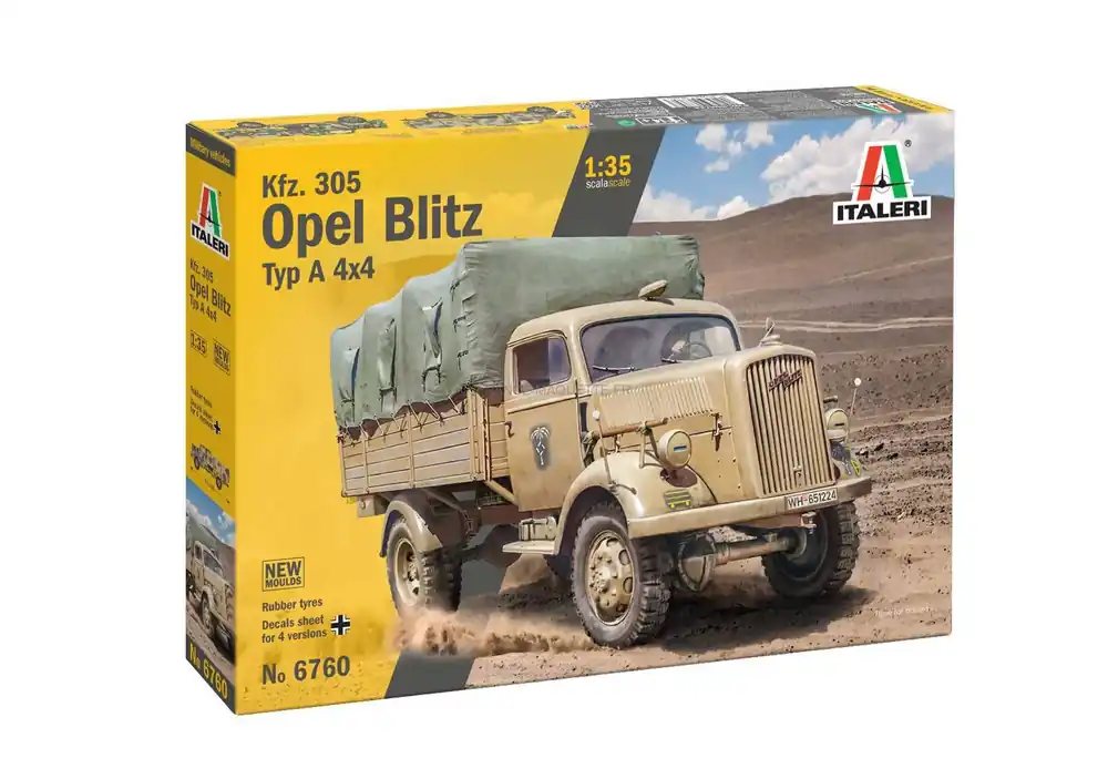 Dernier Modèle Kfz. 305 Opel Blitz Typ A 4x4 1/35 - Italeri 06760