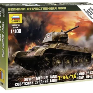 T34/76 Modèle 1942 - Zvezda 6159 Offre Exclusive