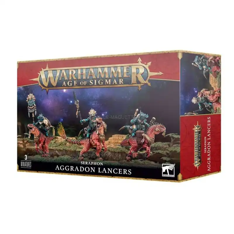 Nouveauté Seraphon Lanciers Aggradons - Warhammer 88-18