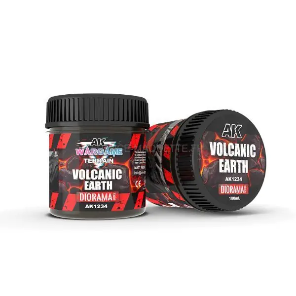 Commander Maintenant Volcanic earth 100 ml - Ak Interactive 1234