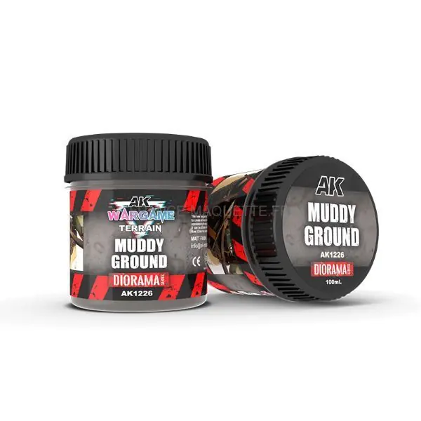 Muddy ground 100 ml - Ak Interactive 1226 Usine Directe