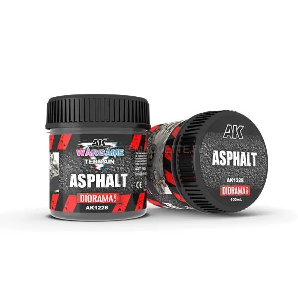 Asphalt 100 ml - Ak Interactive 1228 Offre Limitée