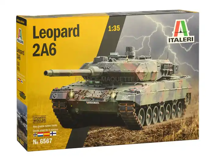 Leopard 2A6 - Italeri 06567 Commande En Gros