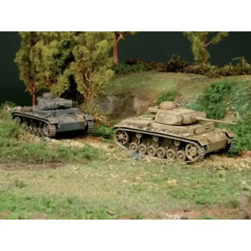 Prix Cassé WWII ITALERI 7507 - 2x Tanks Panzer III - 1/72
