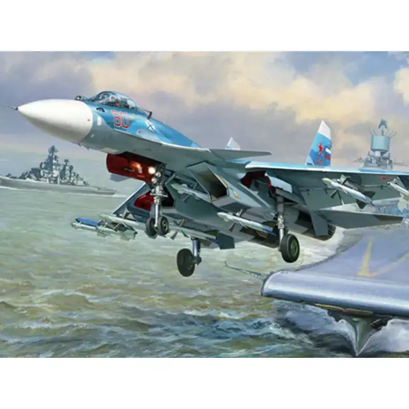 ZVEZDA 7297 Avion Russe Sukhoï SU-33 Flanker-D - 1/72 Prix Cassé