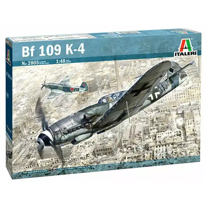 ITALERI 2805 Messerschmitt bf109k-4 WWII - Échelle 1/48 Populaire