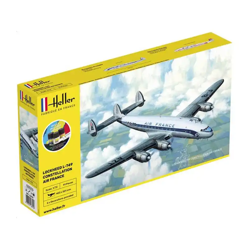 Prix Bas HELLER 56310 L-749 Constellation Kit Complet - Échelle 1/72