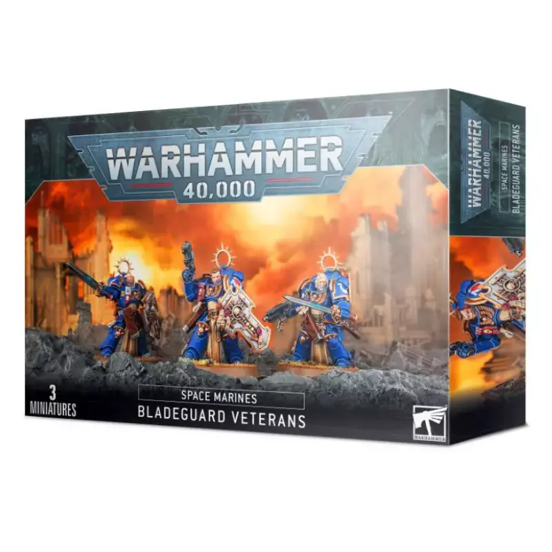 Vétérans Bladeguard Space Marines Warhammer 40,000 48-44 Certifié