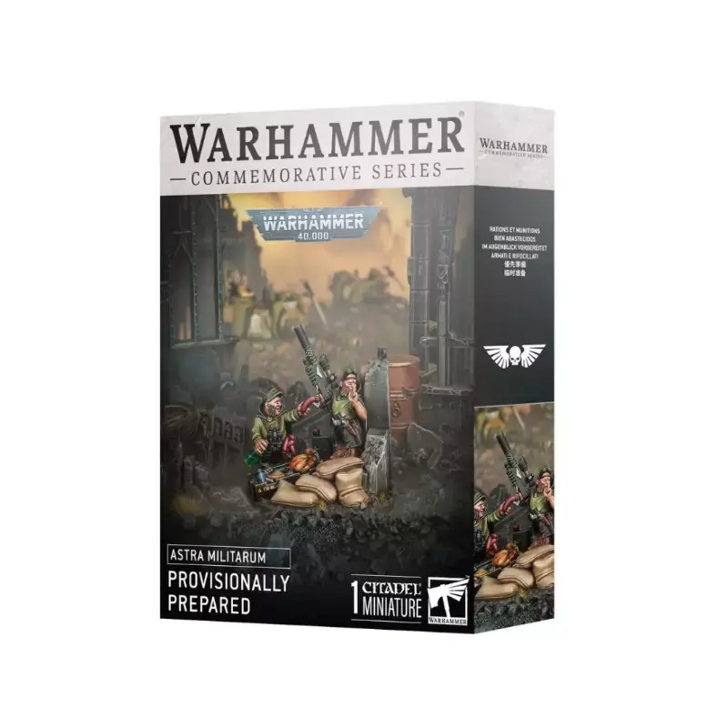Usine Directe Warhammer 47-75 Série Commémorative Astra Militarum "Rations Et Munitions"