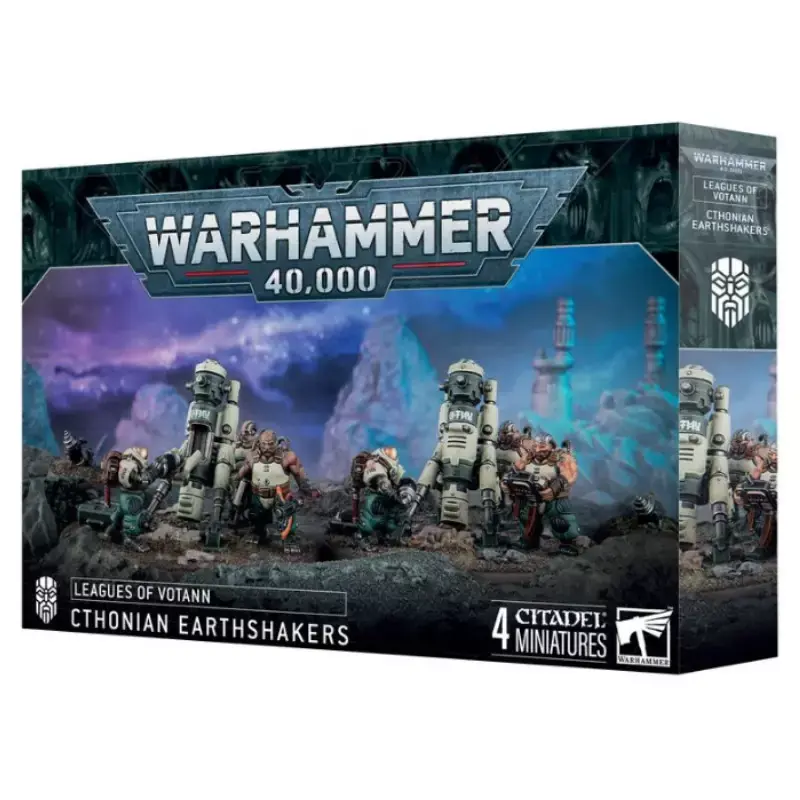 Retour Gratuit Warhammer 40000 69-24 Trembleterres Cthoniens Leagues Of Votann