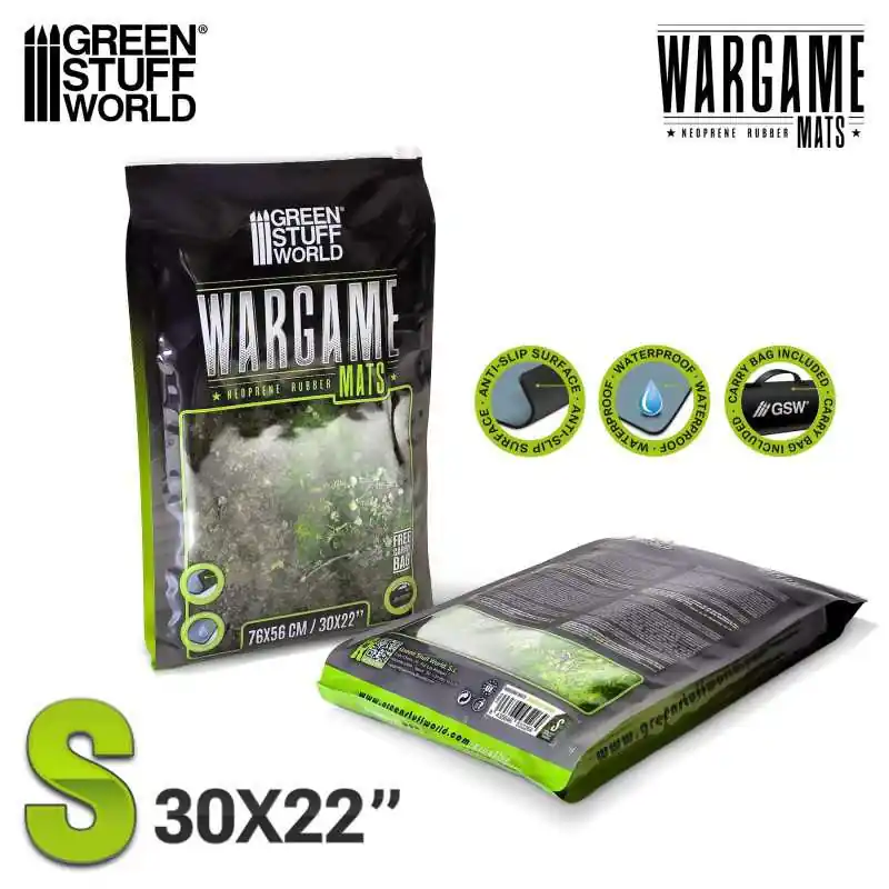 Remise Green Stuff World 5866 Tapis De Jeu Néoprène 22X32" Boneblight Marsh (56X76Cm)