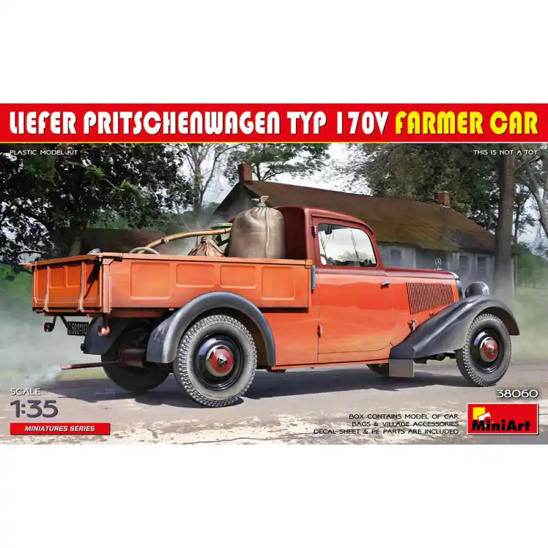 MINIART 38060 Camion Plateau De Livraison Type 170v Farmer Car - 1/35 Paiement Sécurisé