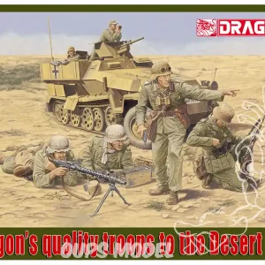 Dragon maquette militaire 6389 Afrika Corps Panzergrenadier El Alamein 1942 1/35 Prix Promo