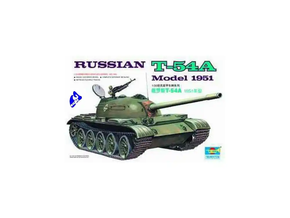 TRUMPETER maquette militaire 00340 T-54A 1/35 Remise
