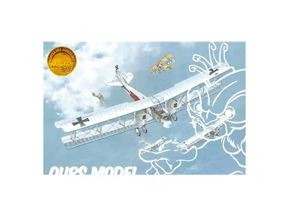 RODEN maquettes avion 011 Gotha G.IV 1/72 Marque