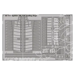EDUARD photodecoupe avion 48717 volets d& 39atterrissage Spitfire Mk.XII 1/48 Prix Promo