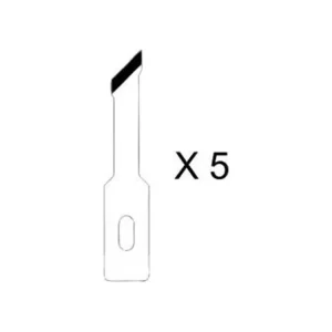 HOLI outillage 364 lot de 5 lames petites oblique pour couteau 2 Commander Maintenant