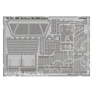Eduard photodecoupe militaire 36237 IDF Merkava MkIIID Basket 1/35 Offre Spéciale