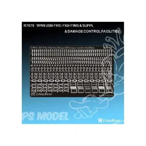 Produit De Marque Lion Kit photodécoupe r7076 SET DE MATERIEL D’INCENDIE/RAVITAILLEMENT CONTRÔLE DES DOMMAGES NAVIRES US 1/700