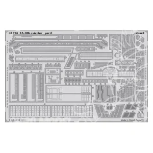 EDUARD photodecoupe avion 48745 Exterieur EA-18G Italeri 1/48 Jusqu'à Épuisement Des Stocks