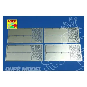 Aber 16006 Side fenders Tigre I Ausf E Early/Late version 1/16 Prix Cassé
