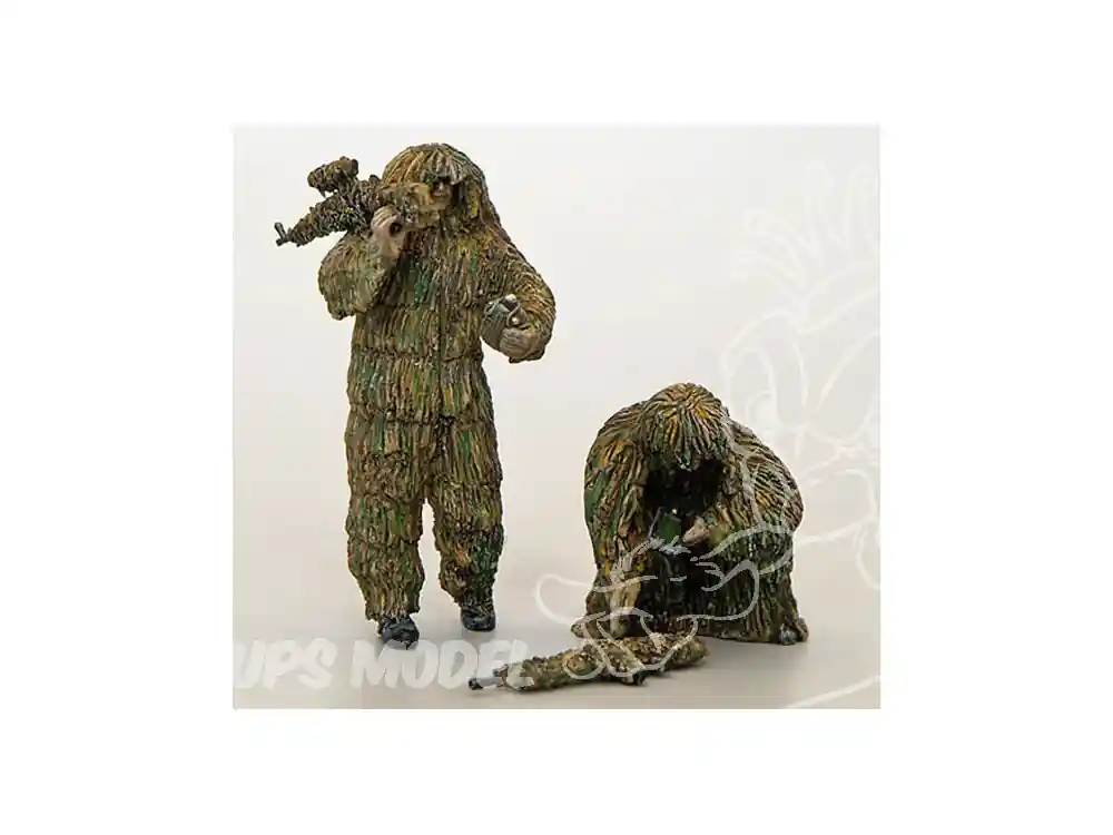 Plus Model 090 Snipers US 1/35 Haute Qualité