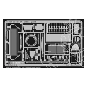 Eduard photodecoupe militaire 35477 ZSU-23-4V1 Shilka Dragon 1/35 Prix Choc