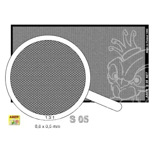 Aber S05 Filet maille 0,8x0,5mm plaque 78x44mm Offre Du Jour