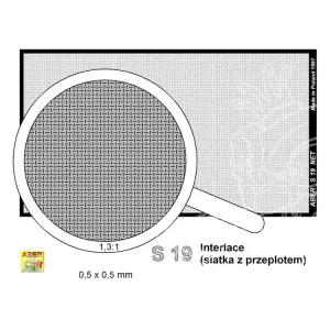 Aber S19 Filet mailles entrelacées 0,5x0,5mm (80x45) Meilleure Vente