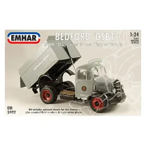 Dernière Chance Emhar maquette camion 2402 Bedford OSBT SWB O Series Camion benne 5 tonnes 1/24