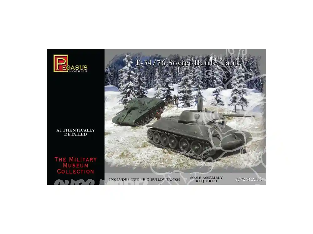 Must-Have Pegasus maquette militaire 7661 T-34/76 1/72