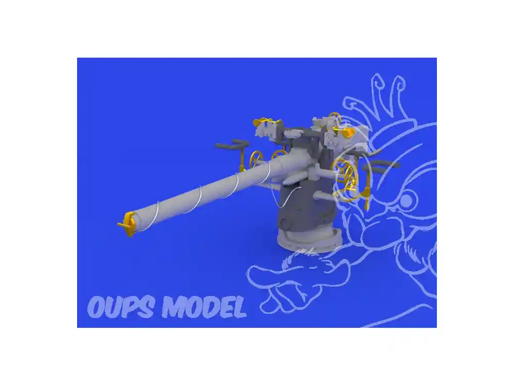 Soldes Eduard kit d‘amelioration brassin 672034 8,8cm Gun pour Sous marins Allemands Revell 1/72