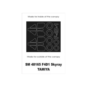 Montex Mini Mask SM48165 Douglas F4D-1 Skyray Tamiya 1/48 Expédition Rapide