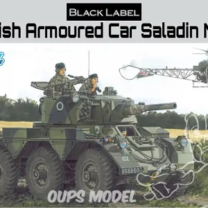 Offre Limitée Dragon maquette militaire 3554 Saladin Mk.II Black Label 1/35