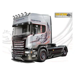 Italeri maquette camion 3906 Scania R730 V8 Streamline Silver Griffin 1/24 Acheter En Ligne