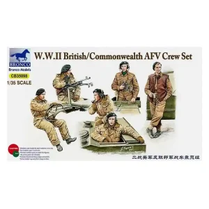 Bronco maquette militaire CB 35098 Equipage Britannique AFW WWII Commonwealth 1/35 Acheter Direct