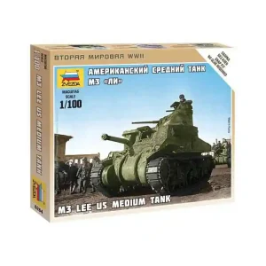 Acheter Direct Zvezda maquettes militaire 6264 M3 Lee 1/100